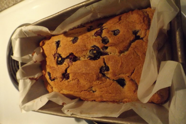 Easy Recipe for Low Carbs/ Keto Blueberry Bread